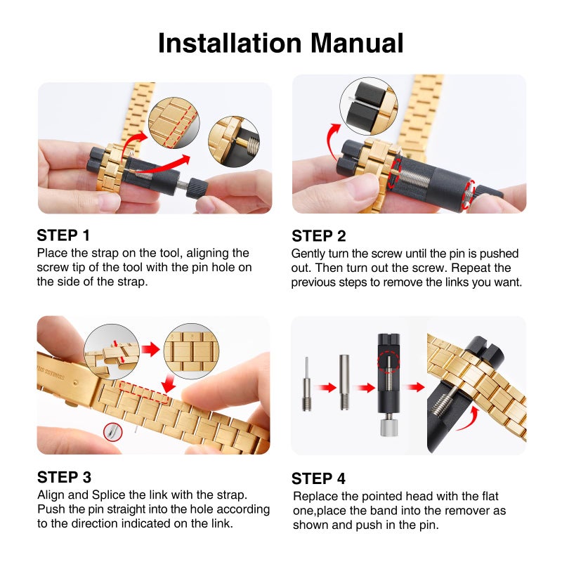 STIROLL Thin Replacement Band Compatible for Apple Watch 38mm 40mm 41mm 42mm(Series 11 10), Stainless Steel Metal Wristband Women Men for iWatch Ultra SE Series 9 8 7 6 5 4 3 2 1, Gold - Image 4